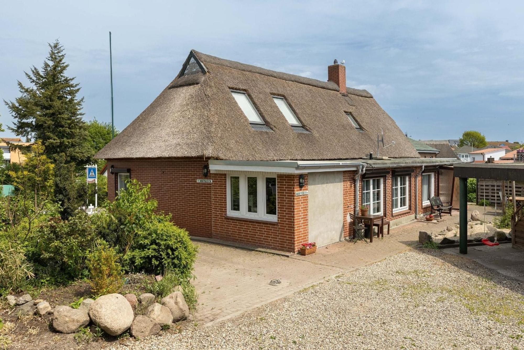 Haus Meerreet Reetglueck 格洛米茨 外观 照片