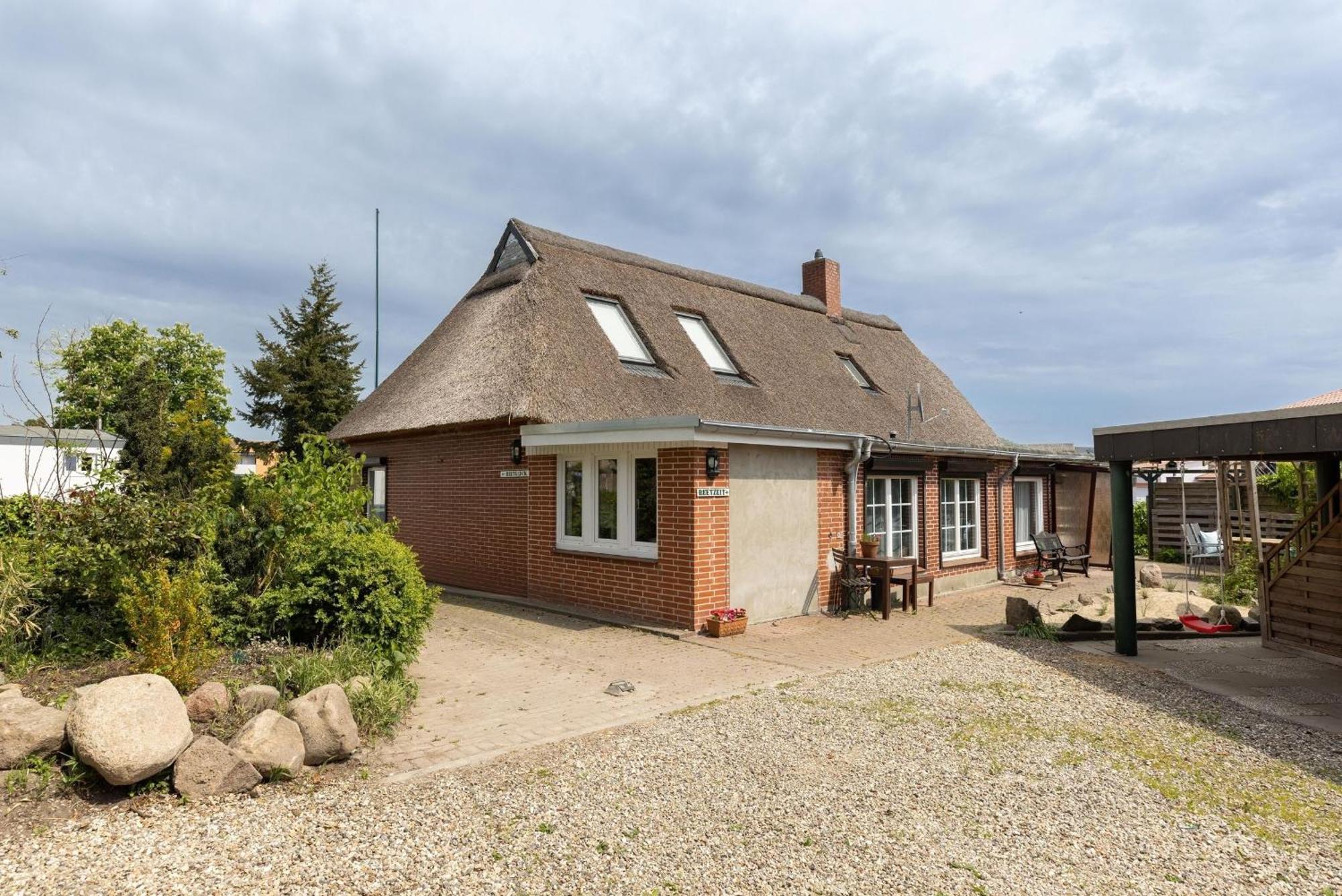 Haus Meerreet Reetglueck 格洛米茨 外观 照片